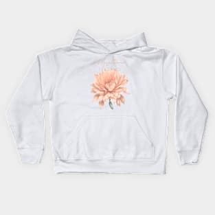 Chrysanthemum Elegance Kids Hoodie